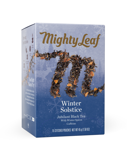 Mighty Leaf winter solstice tea - 15 ct pouches box