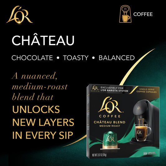 A balanced, chocolatey, toasty blend.