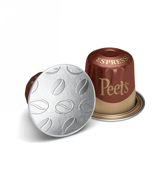 Peet's Coffee Major Dickason's Blend® Espresso capsules - detail of capsule