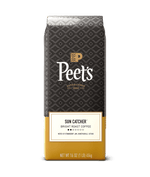 Peet's Coffee bag with 'Sun Catcher' label on a transparent background
