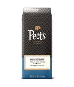 Peet's Coffee Breakfast Blend package on a transparent background