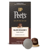 Peet's Coffee Major Dickason's Blend® Espresso capsules front of package