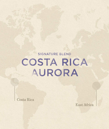 Peet's Coffee Costa Rica Aurora Signature Blend Logo