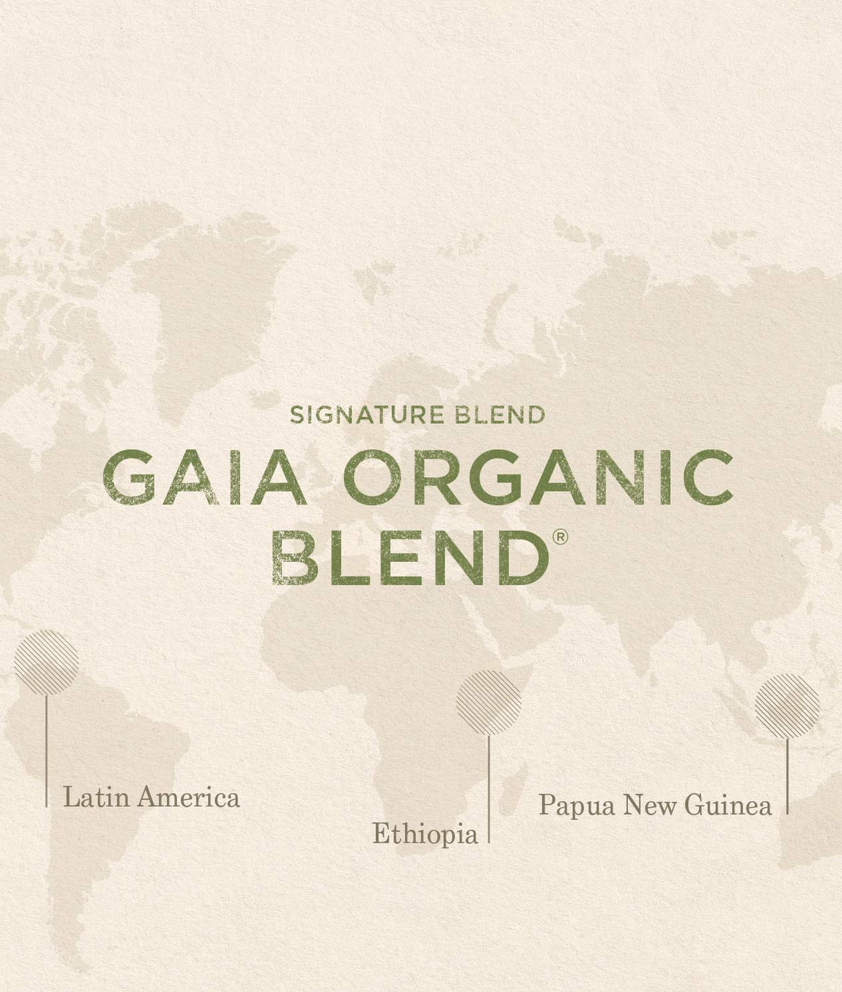 Peet's Coffee Gaia Organic Blend Logo