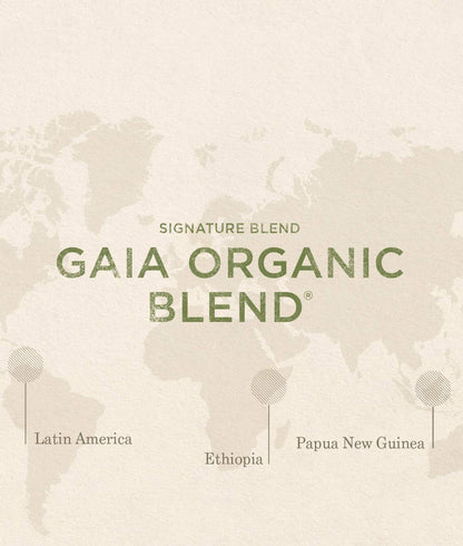 Peet's Coffee Gaia Organic Blend Logo