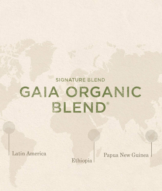 Peet's Coffee Gaia Organic Blend Logo