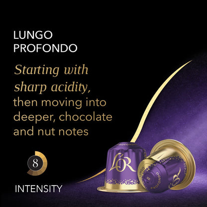 Starting with a sharp acidity then moving into deeper, chocolate and nut notes.
