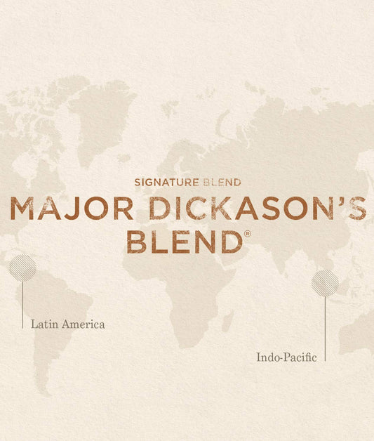 Peet's Coffee Major Dickason's Blend Logo